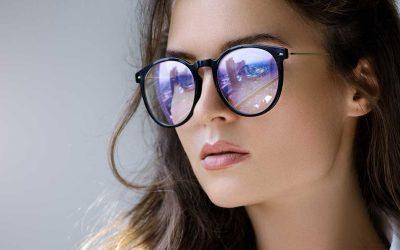 Reduce eye strain with an anti-reflective lens coating